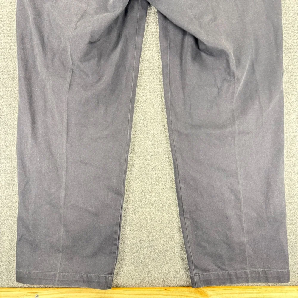 Vintage Ralph Lauren Andrew Pant Men 40x32 (Fits 38x30) Navy Double Pleated